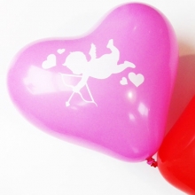 Roze Cupido ballonnen